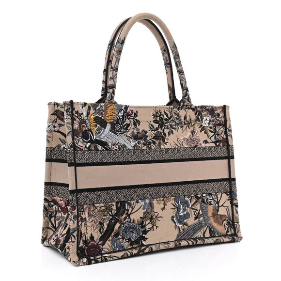 Dior Book Tote Embroidered Floral Canvas - BRAND NEW - Picture 3 of 11